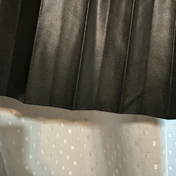 Scoop NYC Black Pleated Midi Skirt for Work - Picture 5 of 10